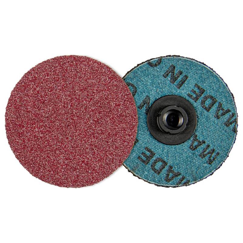 Klingspor Schleifscheibe 38mm Körnung 80 Metall Schleifmittel 100 Stück Packung - 4014855125876