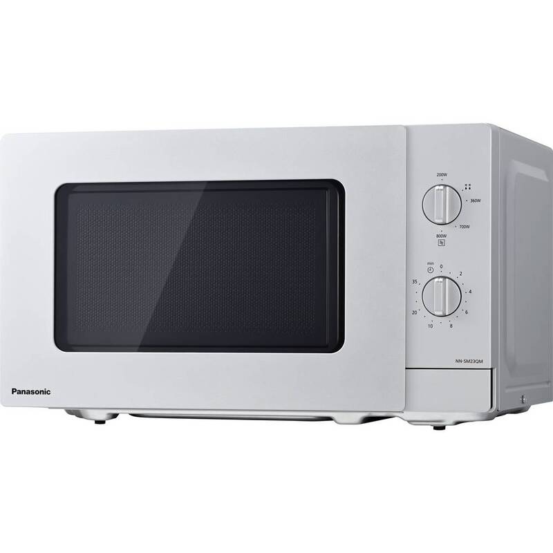 Panasonic Mikrowelle Ofen Grillfunktion Kombi Silber Kompaktgerät 800W 20L - 5025232965939