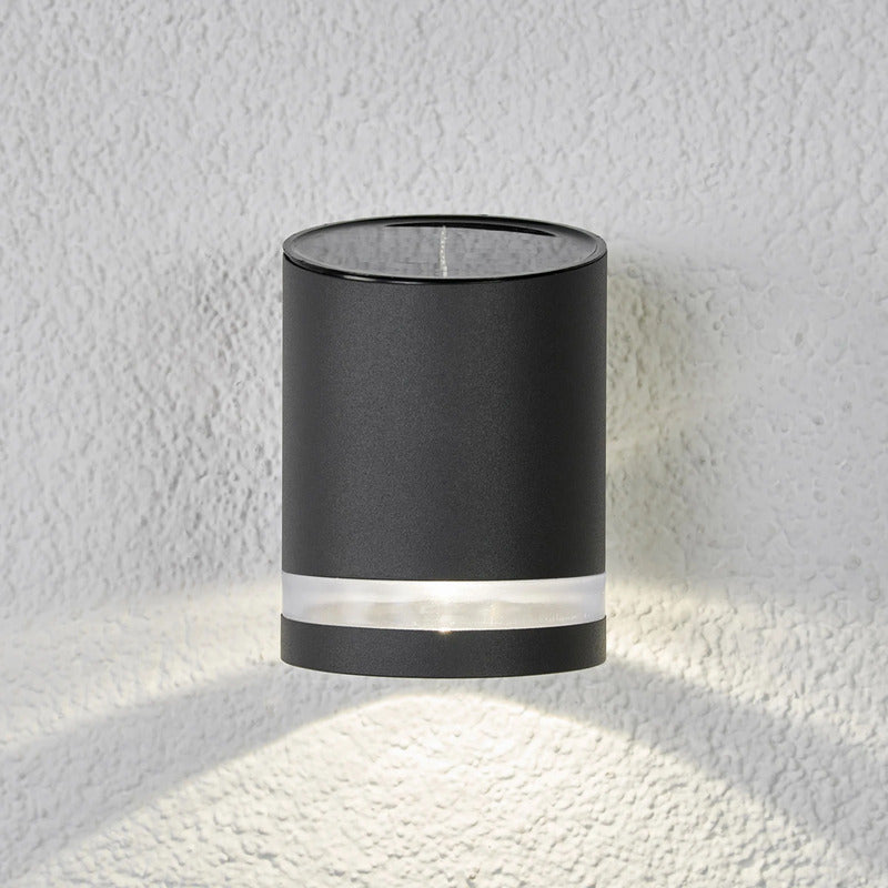 Lindby Außenleuchte Wandleuchte Melinda LED Gartenlampe Edelstahl grau 9x13cm - 4251096542295