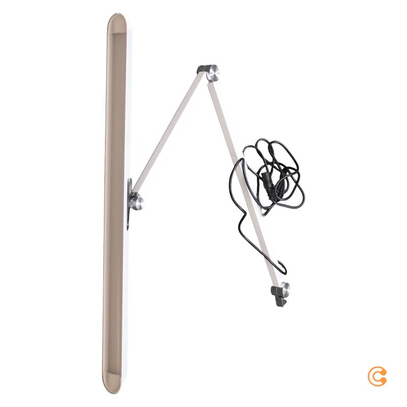 Fabas Luce Schreibtischlampe Tischleuchte LED Beba weiß dimmbar Touchschalter - 8019282546467