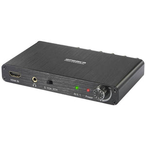 B-Ware SpeaKa Professional Audio Extraktor HDMI 5.1-Kanal Dolby AC-3 Schwarz