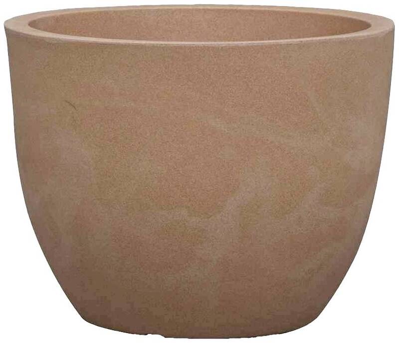 Siena Garden Pflanzgefäß 400mm Terracotta Kunststoff witterungsbeständig - 4055938896610