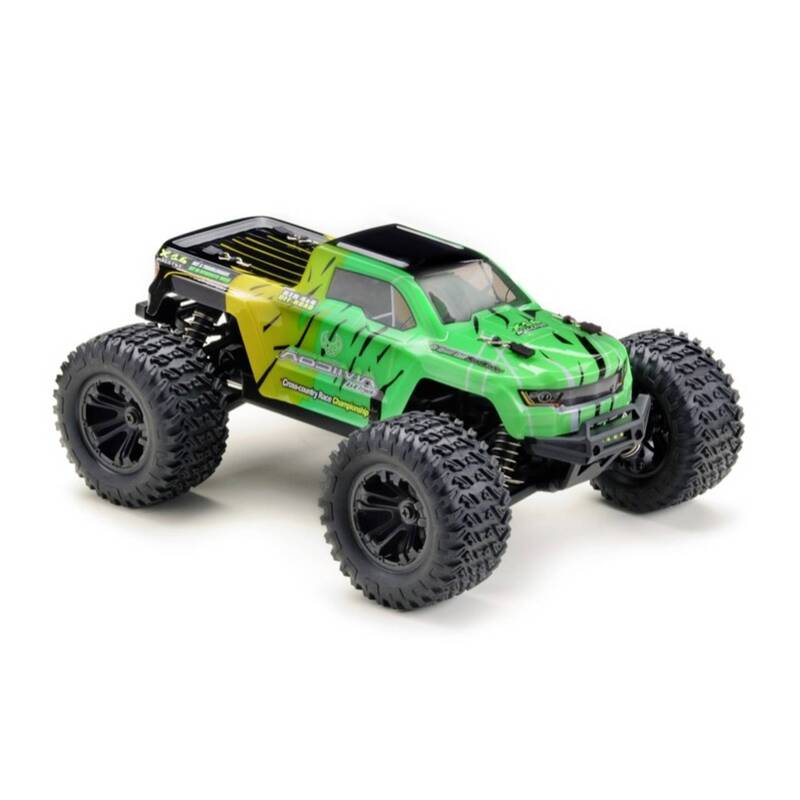 Absima MINI AMT Gelb, Grün Brushed 1:16 RC Modellauto Elektro Monstertruck RtR 2 - 4250650957711