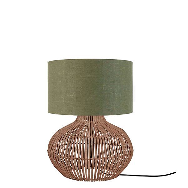 GOOD & MOJO Kalahari Tischlampe Leuchte Lampe grün 32cm umweltfreundlich Spot - 8716248091428