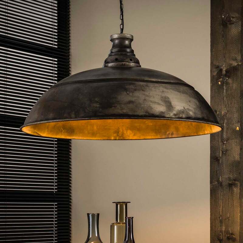 Hängeleuchte Spitse Pet silber gold dimmbar Pendelleuchte Leuchte Ø80cm 150cm - 8713244076282