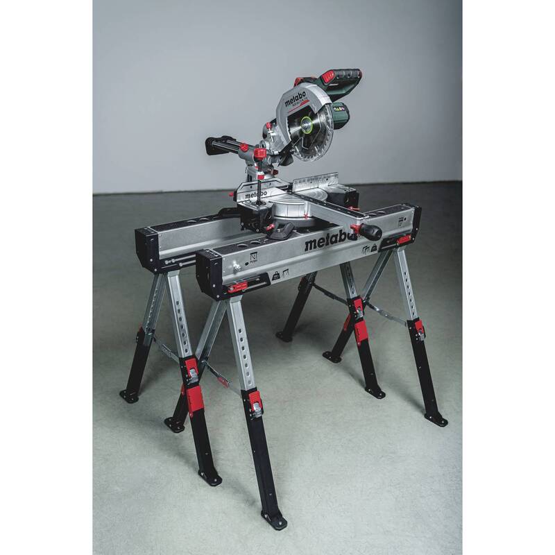 Metabo Arbeitsbock Stahlbock 590 kg Traglast 10,2 kg höhenverstellbar 615-820mm - 4061792253575
