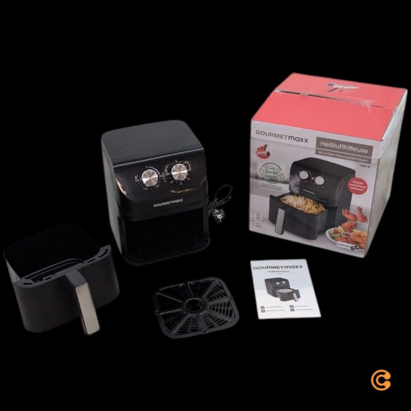 GourmetMaxx 14578 Heißluft-Fritteuse Heißluftofen Grill Airfryer Küchengerät - 4067522065920
