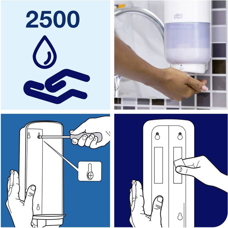 Tork Seifenspender Hygienespender Elevation Design 561600 1l mit Sensortechnik - 7322540587012