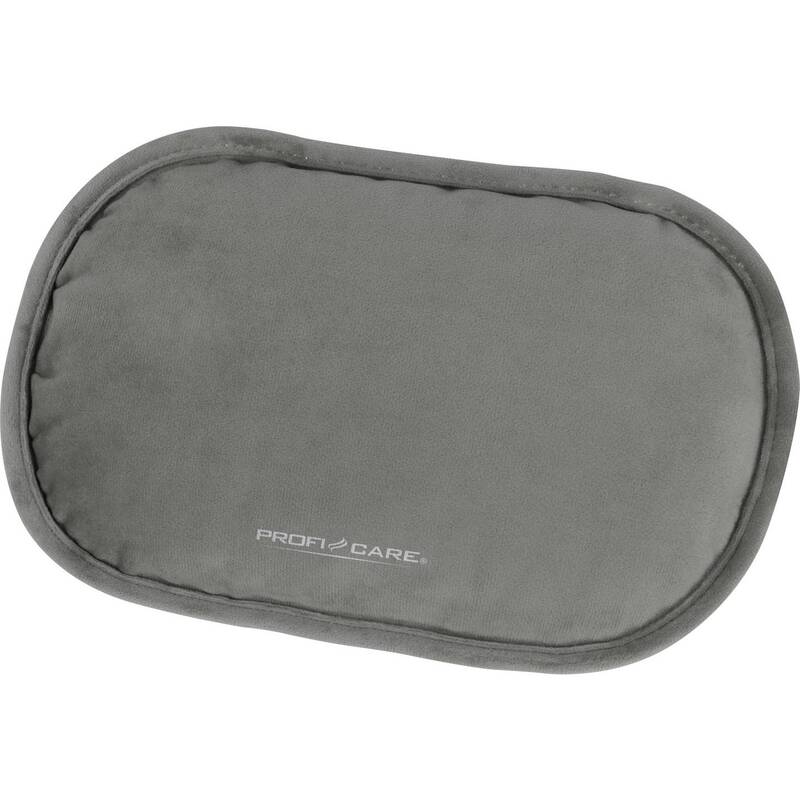 ProfiCare Wärmeflasche Wärmekissen Elektrisch Grau PC-EWF 3150 Flanell 380 W - 4006160046076
