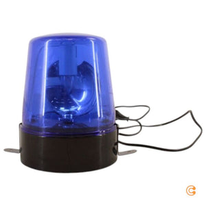 B-Ware Eurolite Polizeilicht Rundumleuchte LED blau E14 1 Leuchtmittel 145x200x180mm