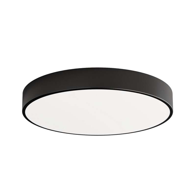 Deckenleuchte Cleo LED Lampe dimmbar schwarz Ø60cm Metall E27 Made in Europe - 5907623692177