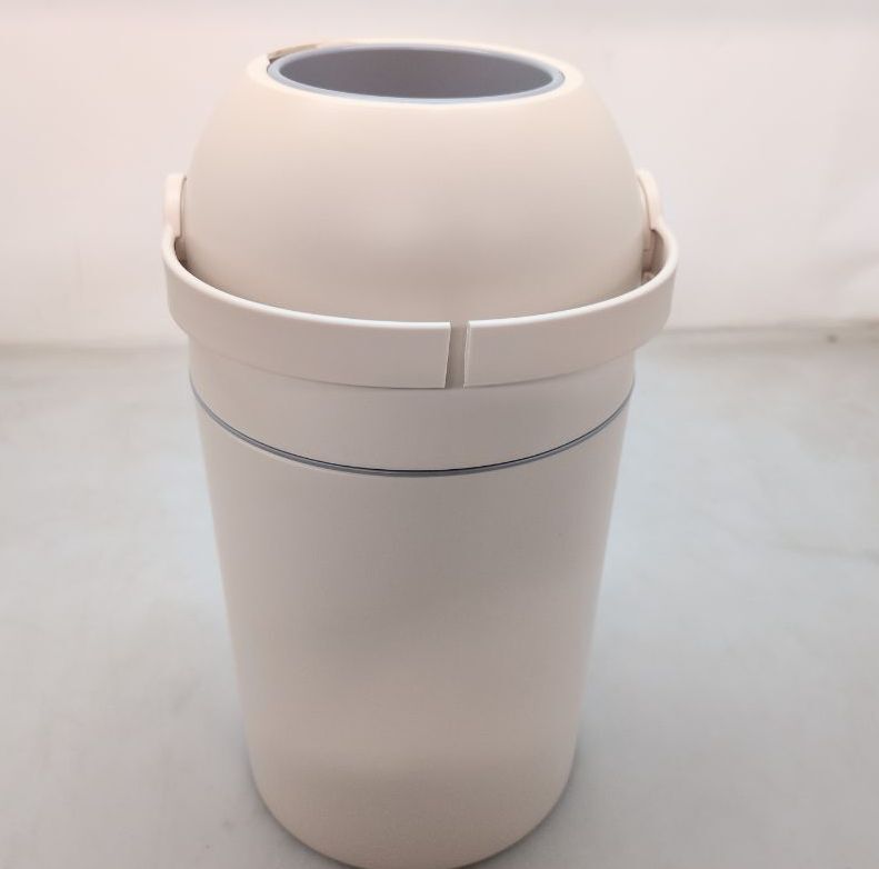 tradewell Windeleimer Windelbehälter hygienisch ergonomisch beige für 25 Windeln - 0628123810070
