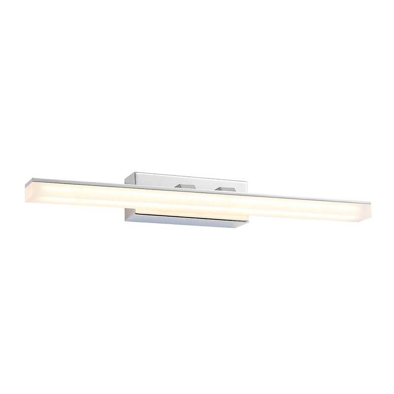 Lucande Julie LED-BadWandleuchte Badleuchte Badlampe Lampe länglicher Form Chrom - 4251096530513