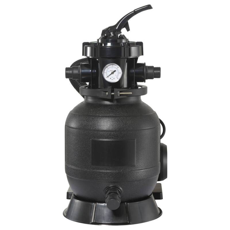 TOOLCRAFT Sandfilteranlage 7900l/h Wasserpumpe Poolpumpe 220V 250W IPX5 32mm - 4064161476001
