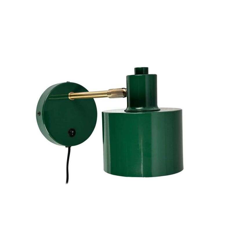 Dyberg Larsen Wandlampe Ocean dunkelgrün Wandleuchte Lampe mit Schalter 30cm - 5704709092629