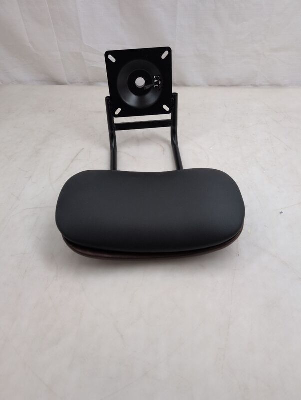 hjh OFFICE Barhocker Tresenhocker DISC HIGH Kunstleder schwarz 69-82cm - 4064323035893
