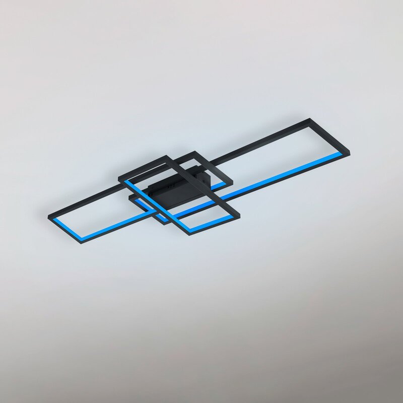 Trio Lighting WiZ Thiago LED-Deckenlampe Deckenlampe Lampe LED 104cm anthrazit - 4017807453751