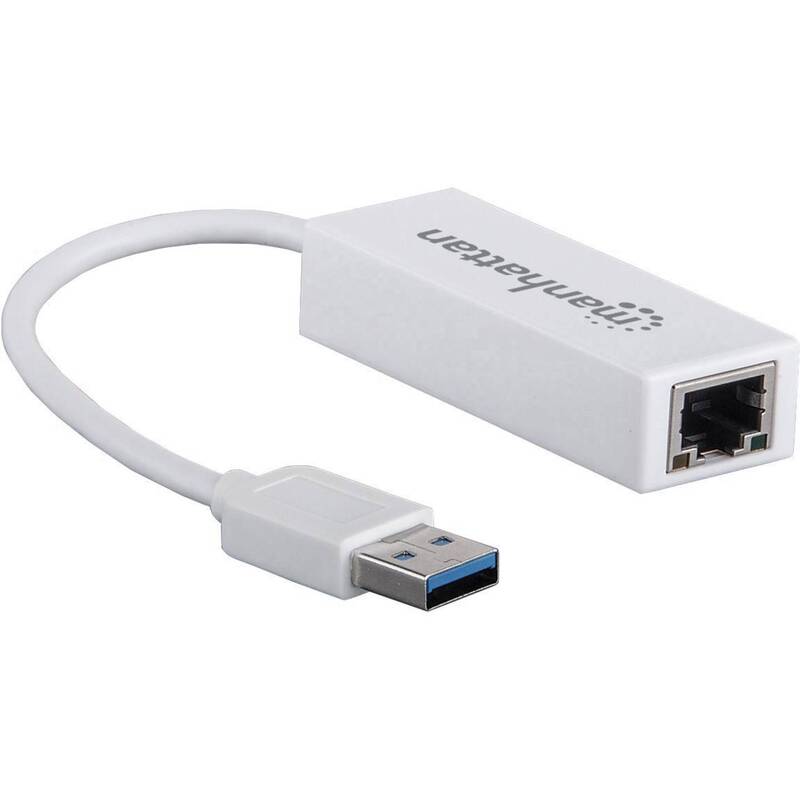 Manhattan - Netzwerkadapter 1 Gbit/s Gigabit Ethernet Adapter USB 3.0 - 0766623506847