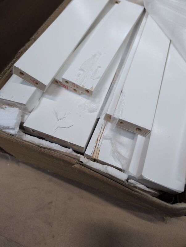 Aspire Beds Holzbett Bettgestell weiß mit Lattenrost 200x140 cm ohne Matratze - 5057632196460