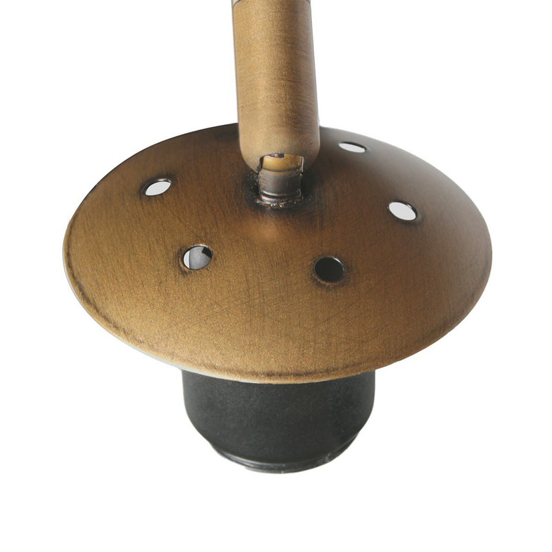 Steinhauer Bogen-Stehlampe Sparkled Light dimmbar Holz Leuchte bronze 240cm - 8712746179910