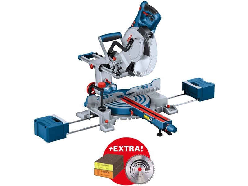 Bosch Professional Kapp- und Gehrungssäge GCM 305-254 D 1.500 W 2 x Sägeblatt - 4053423254044
