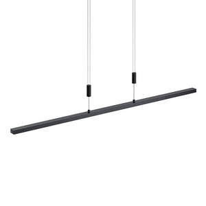 B-Ware Lindby Pendelleuchte Hängeleuchte LED Lampe Arneja schwarz matt höhenverstellbar