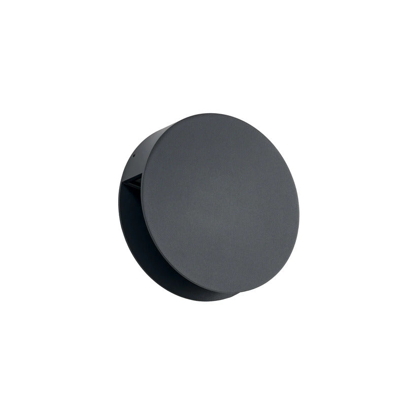 Lucande Außenwandleuchte Advero LED Gartenlampe anthrazit CCT Hausnummer 0-8 A-H - 4255830908880