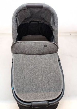 B-Ware TFK Kinderwagen Kombikinderwagen Mono 2 Premium grau Luftreifen All-Terrain 2024
