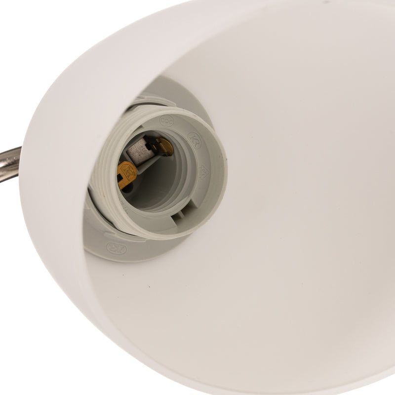 Euluna Wandleuchte Varietta mit Glasschirm nickel Wandleuchte Deko-Leuchte Lampe - 5903839985928