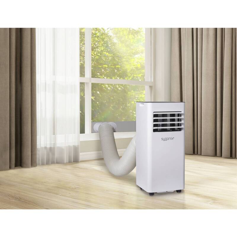Sygonix Monoblock-Klimagerät SY-6661430 2000 W für 25 m² Weiß EEK A - 4064161389370