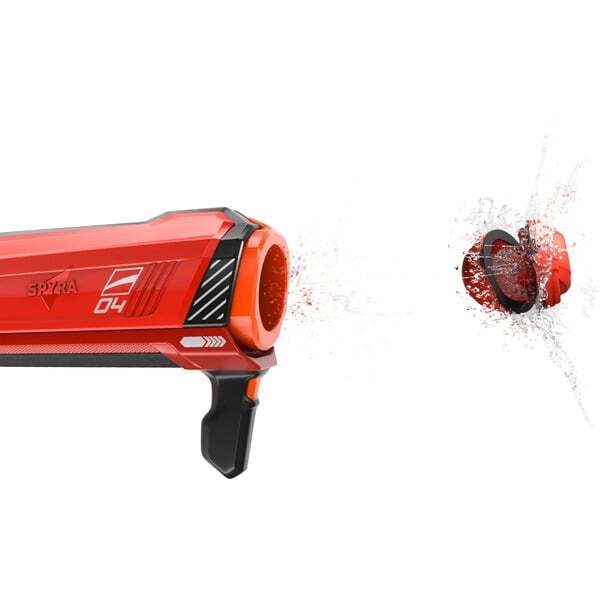 Spyra Gravity Wasserbombenwerfer rot 16m Reichweite für ab 8 Jahre - 4260747380469