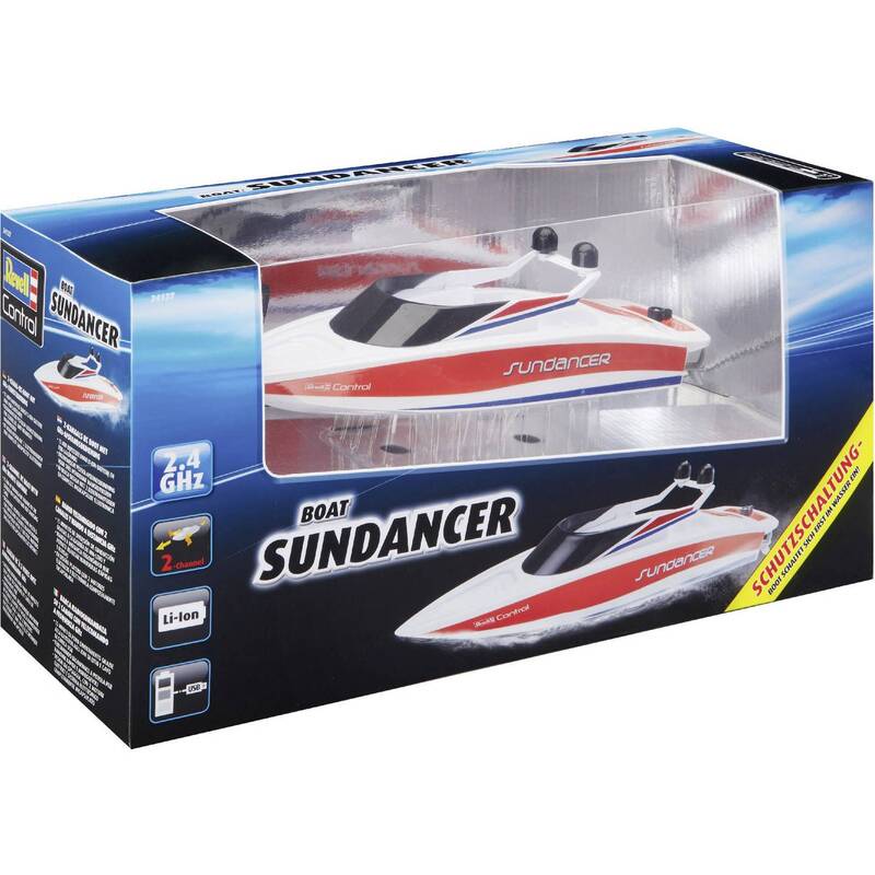 Revell Control RC Einsteiger Motorboot Sundancer 100% RtR Elektro Boot 315mm - 4009803241371