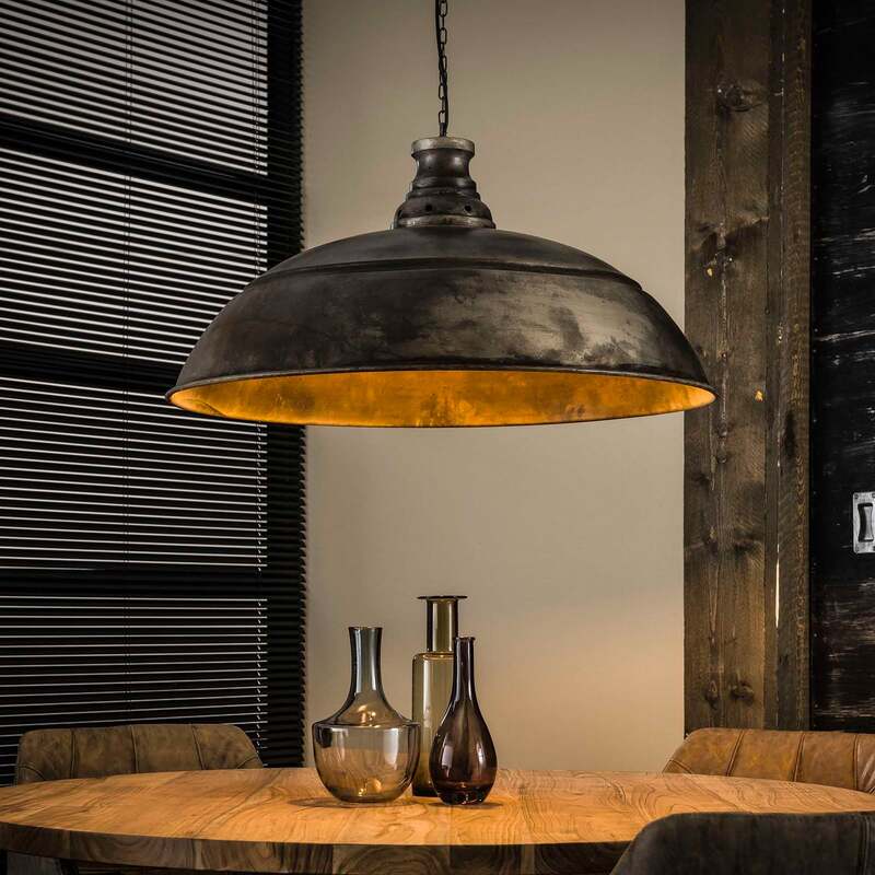 Hängeleuchte Spitse Pet silber gold dimmbar Pendelleuchte Leuchte Ø80cm 150cm - 8713244076282