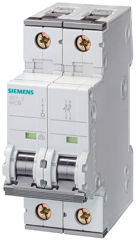 Siemens Leitungsschutzschalter 5SY72047 4A 230V 400V C 2-polig 36x90mm 76mm tief - 4001869190877