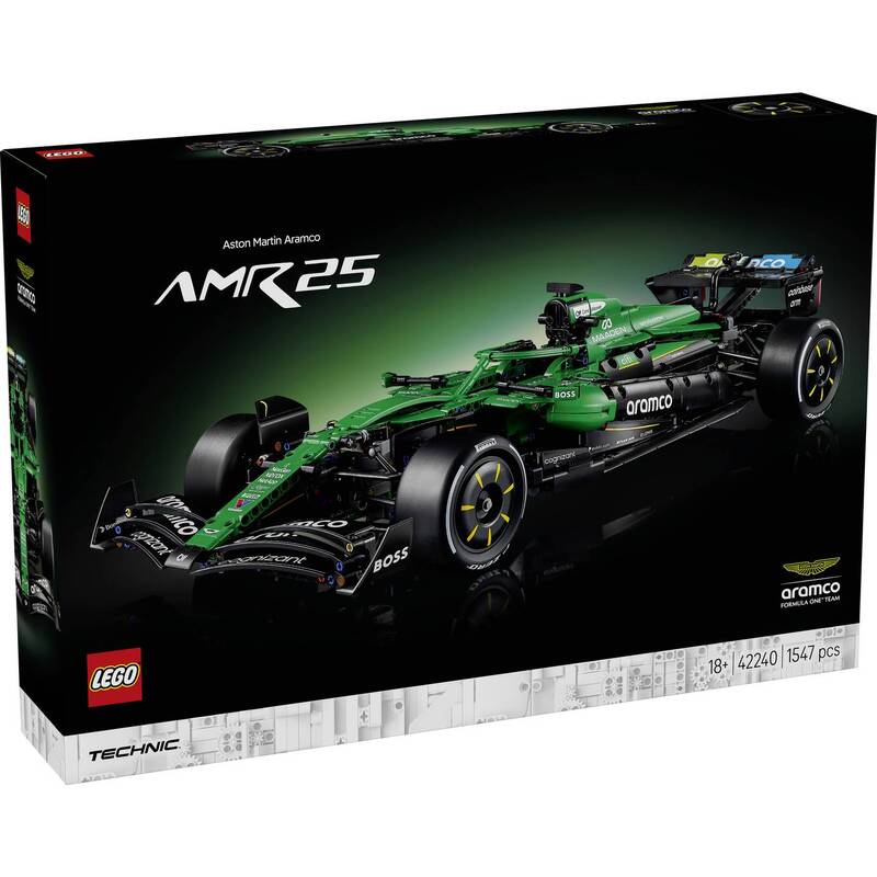 LEGO Technic Modell Aston Martin Aramco AMR25 F1 Auto mit Lenkung 6588593 - 5702018067796