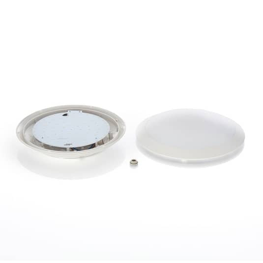 Lampenwelt LED-Außendeckenlampe Außendeckenleuchte Naira m. Sensor weiß - 4251096561234