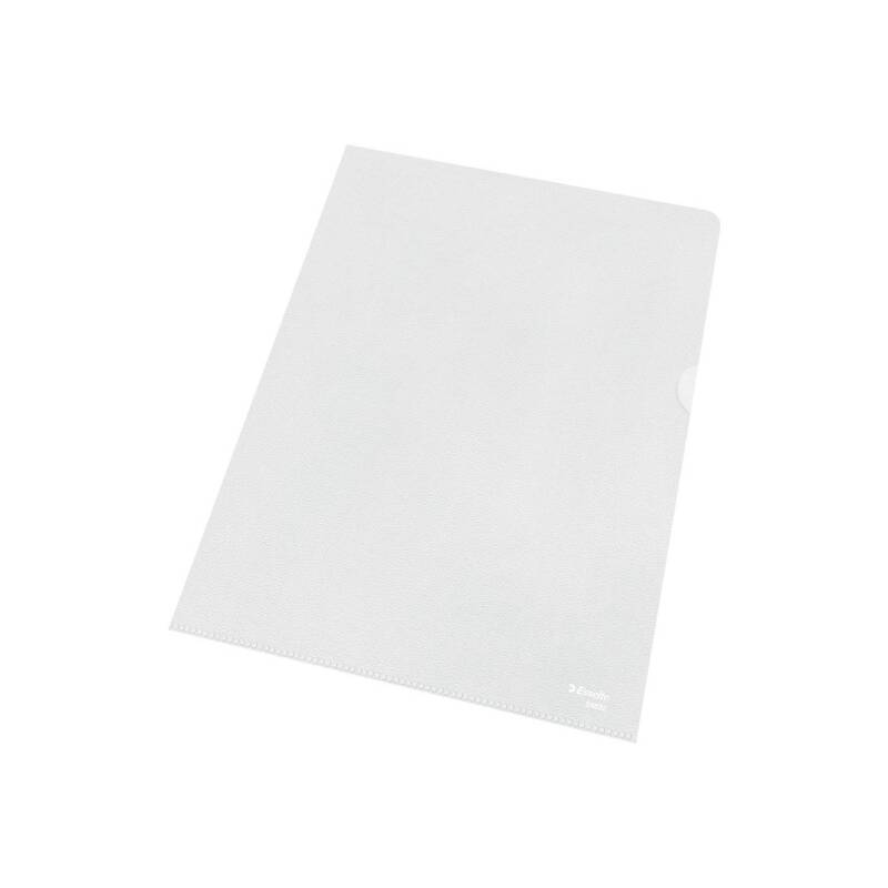 ESSELTE LEITZ L-förmiger Ordner Standard Plus A4 40 Blätter transparent 100 st. - 4001536548321