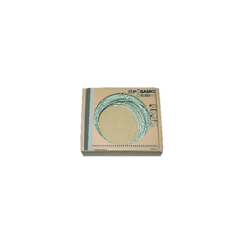 PÖSAMO Drahtseilbox Drahtseil verzinkt PVC ummantelt 200m 2x3mm 40kg - 4011645024821