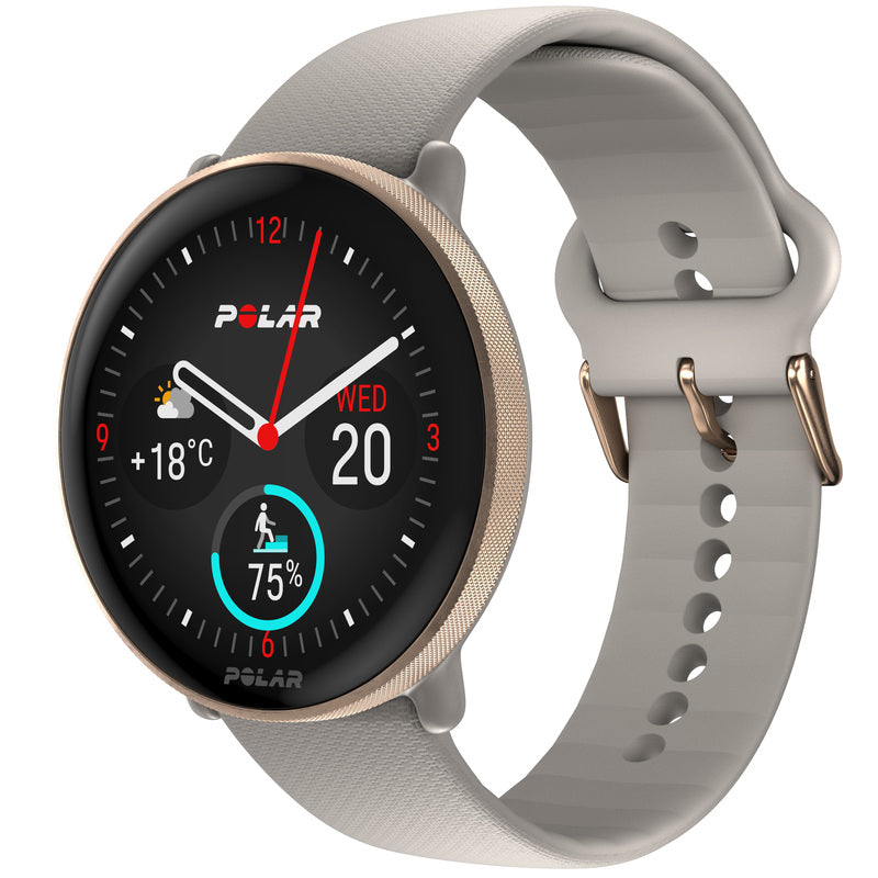 Polar Ignite 3 Uhr Smartwatch Sportuhr Multisportuhr GPS-Uhr greige sand800 - 0725882062501