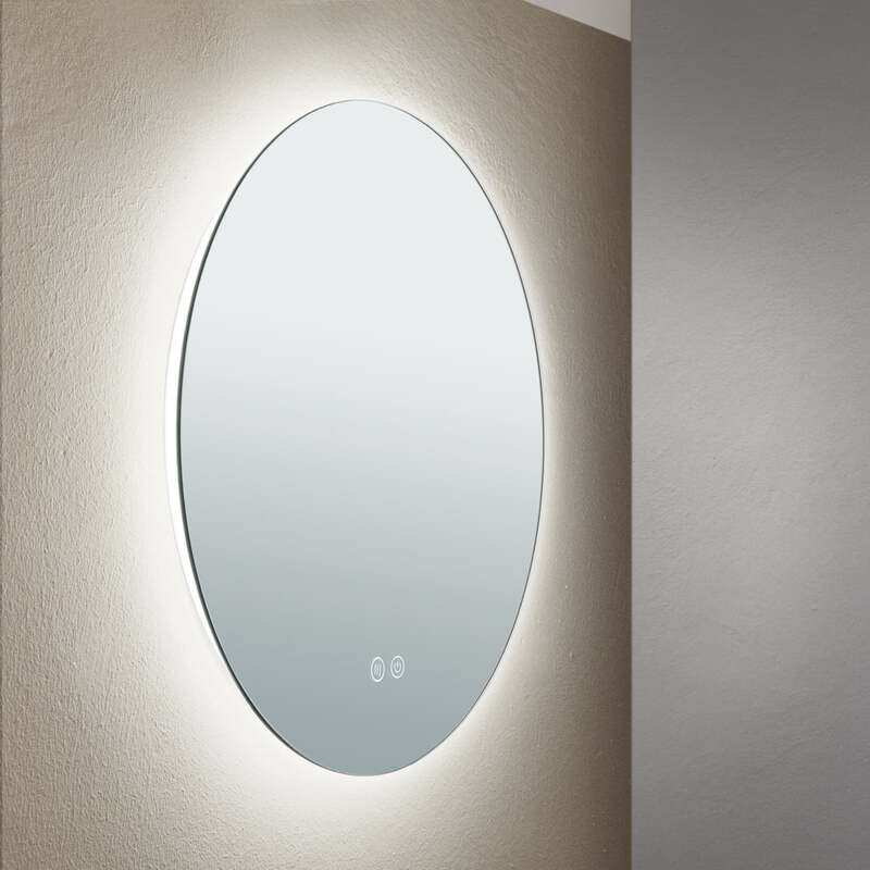 Focus LED-Spiegel Wandspiegel Hängespiegel CCT Antibeschlag Touchdimmer - 9003090277483