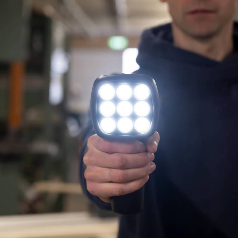 PCE Instruments Stroboskop Drehzahlmesser Digital-Stroboskop Messgerät Weiß LED - 4250348733504