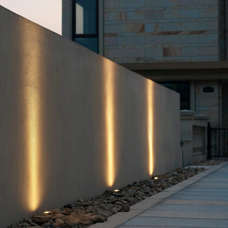 Lucande LED-Bodeneinbauleuchte Kenan Edelstahl Gartenleuchte IP67 Ø7cm 3000K - 6291105701730