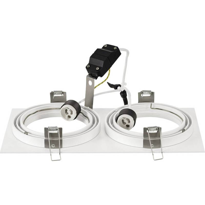 SLV Einbauleuchte Deckenspot Spot Halogen LED GU10 weiß Aluminium New Tria 1 - 4024163150378