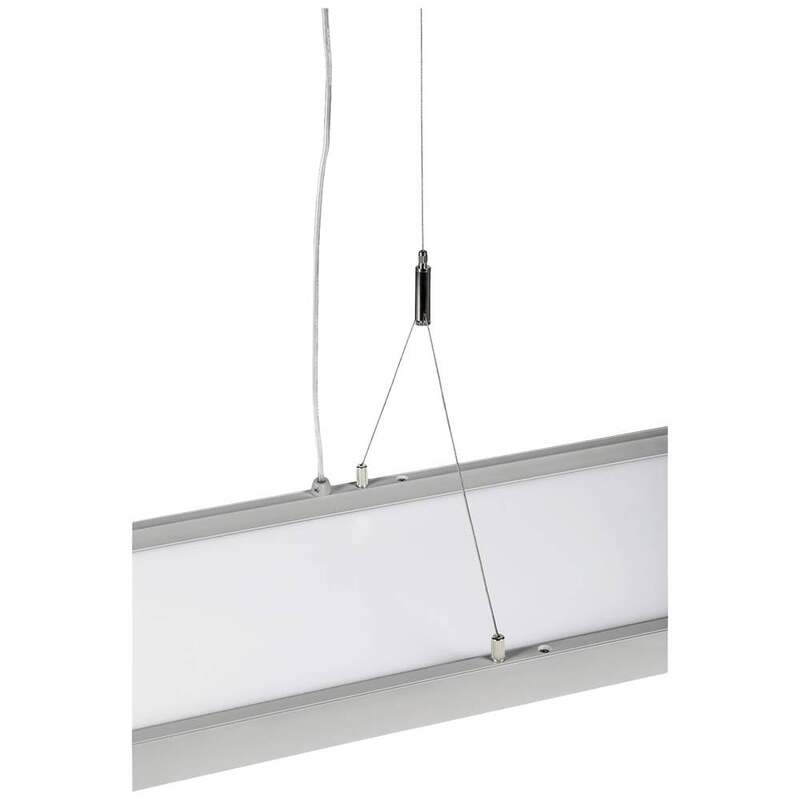 SLV Pendelleuchte Hängelampe WORKLIGHT LED silber Aluminium neutralweiß dimmbar - 4024163264211