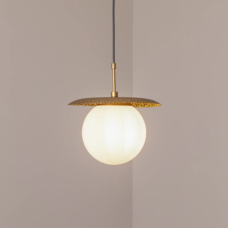 Anemon Hängeleuchte Pendelleuchte Glas gold E27 Glasleuchte Deckenleuchte - 8684283471645