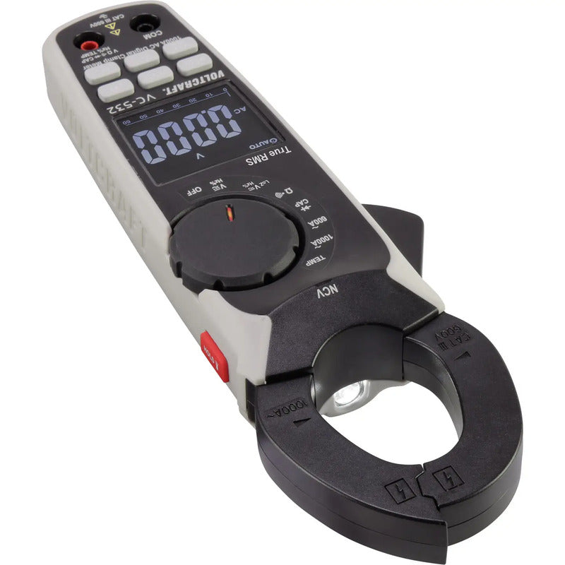 Voltcraft Stromzange VC-532 digital CAT III 600 V True RMS 6000 Counts - 4053199981434
