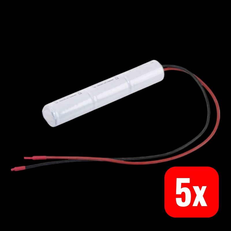 Mexcel Akkupack Sub-C NiCd 3x1500mAh hochtemperaturfähig 3.6V Inline L1x3 Kabel - 4042883160798