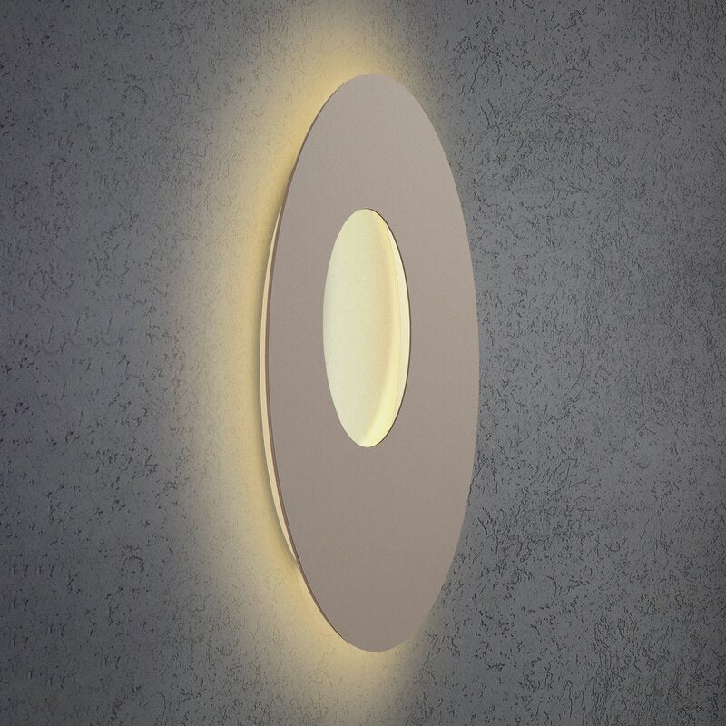 Escale Wandleuchte Wandlampe LED Blade Open taupe Aluminium Design Wohnraum - 4011895492616