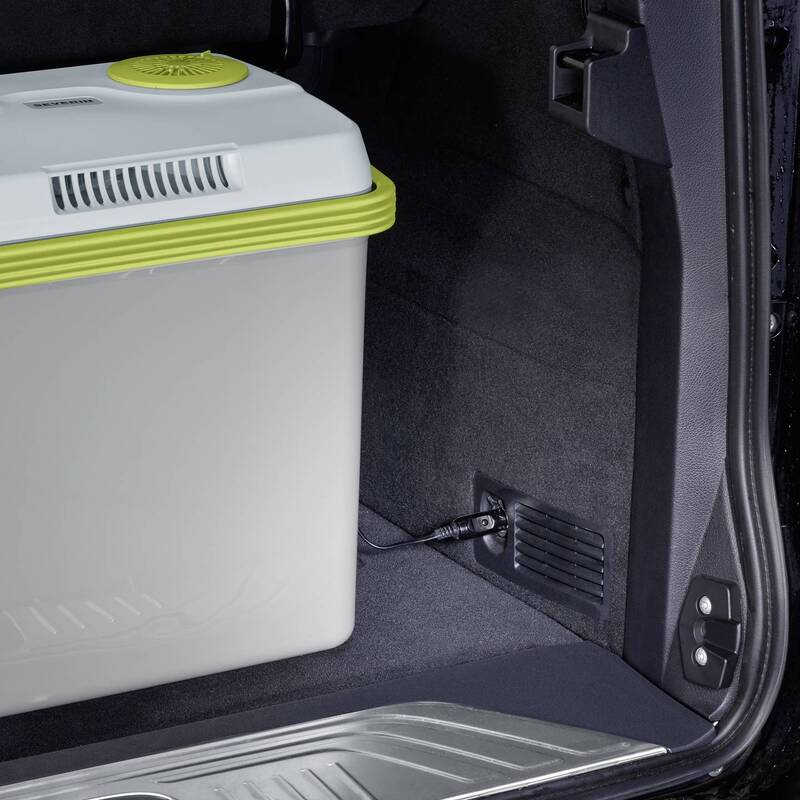 Severin Kühlbox Thermoelektrisch 25l Grau Grün 5V 12V 230V für Reisen und - 4008146040955
