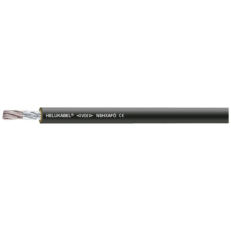 HELU Aderleitung NSHXAFÖ 1.8/3 kV 1 x 2.50 mm² schwarz ölbeständig 100m Kabel - 2050007238041